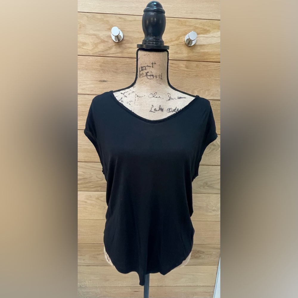 Rag and Bone Black Tee.  Size M.